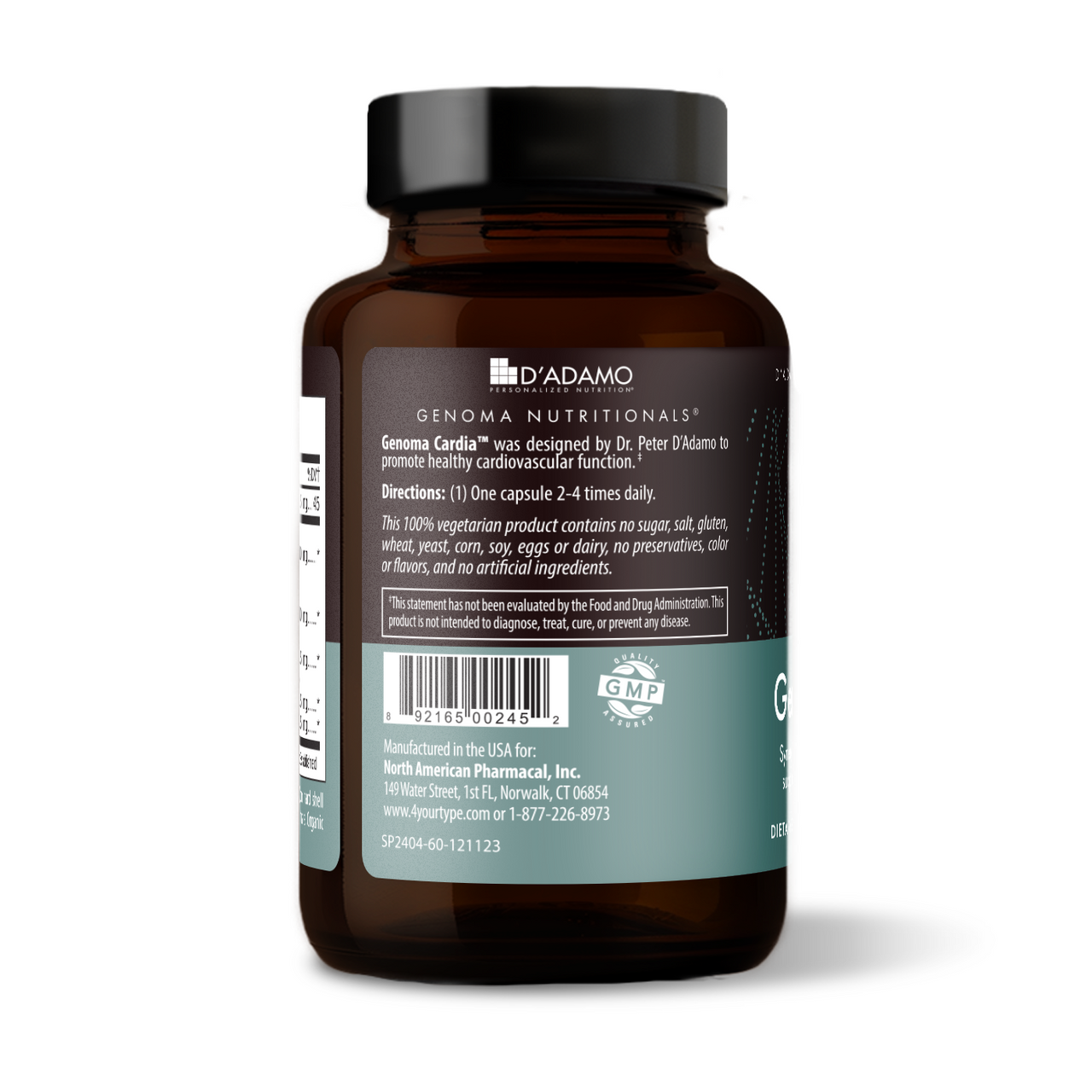 Genoma Cardia 60 Veggiecaps