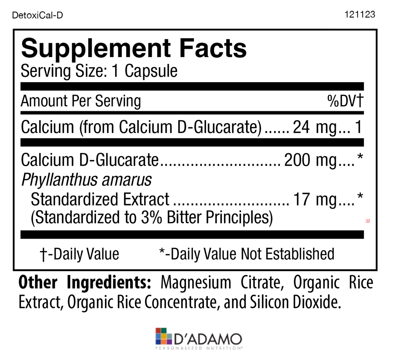 Detoxical-D 90 Veggie Caps