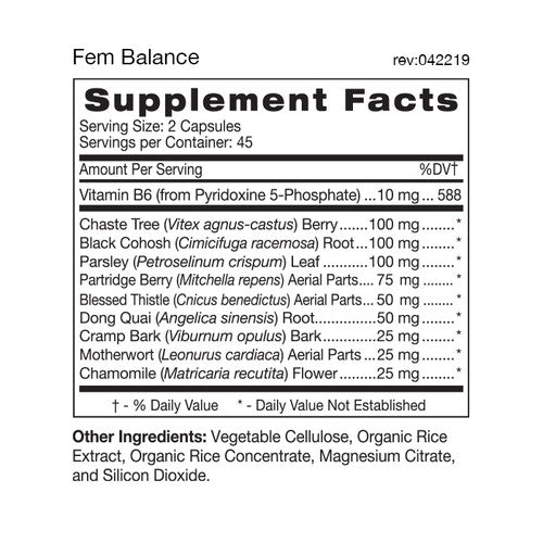FEM Balance 90 Veggiecaps