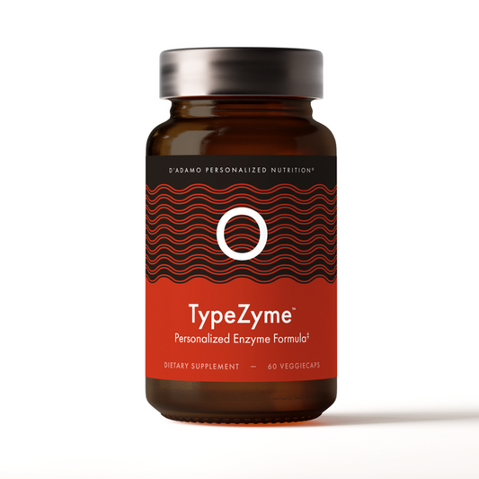 TypeZyme - Digestive Enzyme (Blood Group O) (60 Vegetarian Capsules)