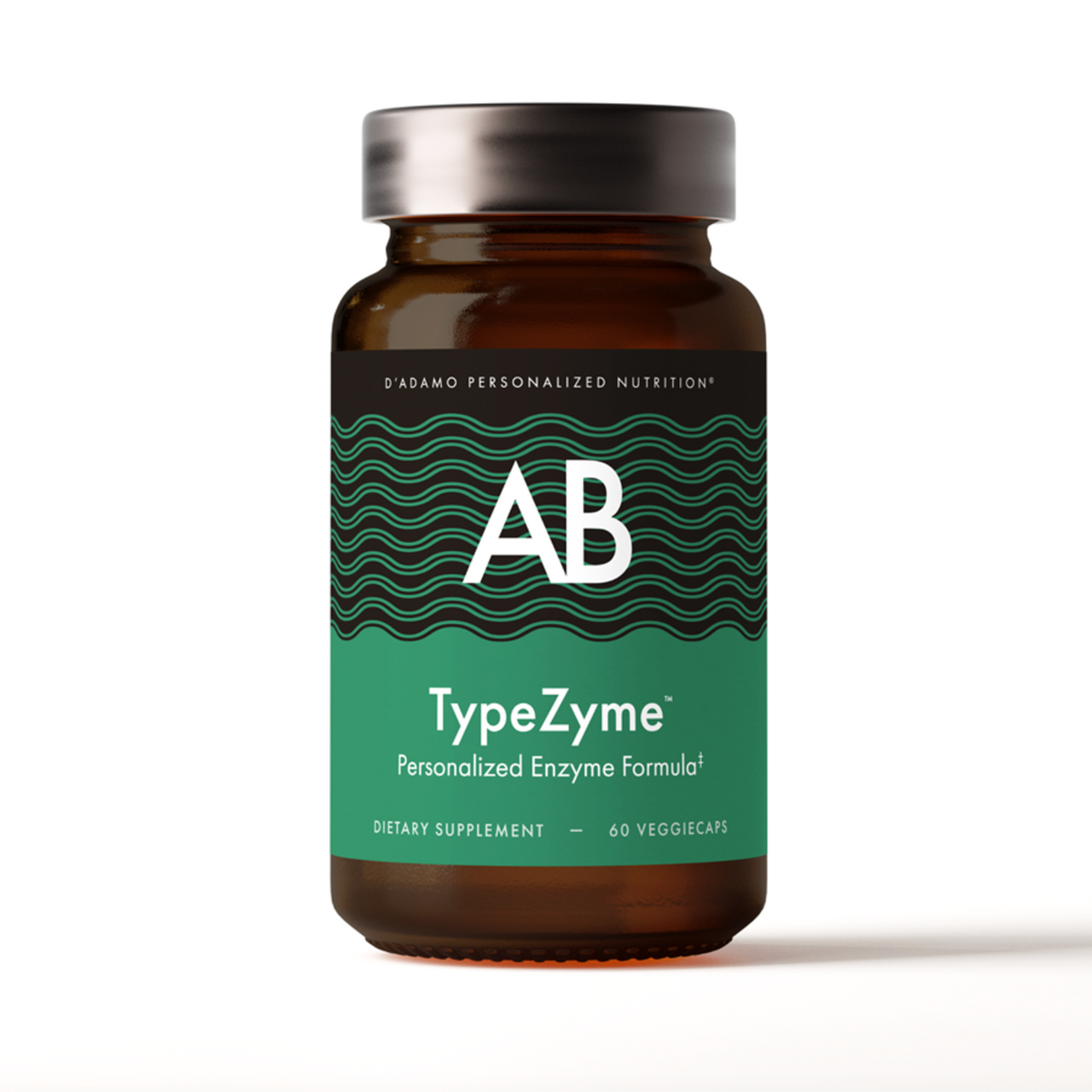 Typezyme - Digestive Enzyme (Blood Group AB) (60 Vegetarian Capsules)