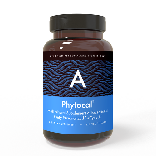 Phytocal - Multimineral (Blood Type A) 120 Veggiecaps