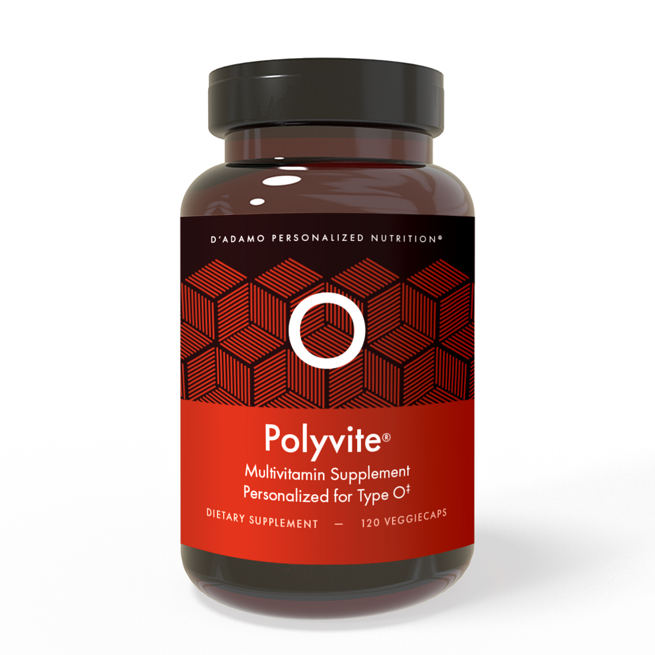 Polyvite - Personalised Multi-Vitamin (Blood Group O) 120 Veggiecaps