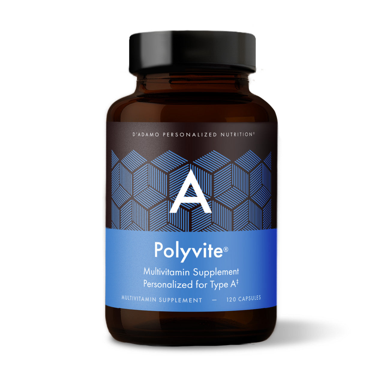 Polyvite - Personalised Multi-Vitamin (Blood Group A) 120 Veggiecaps