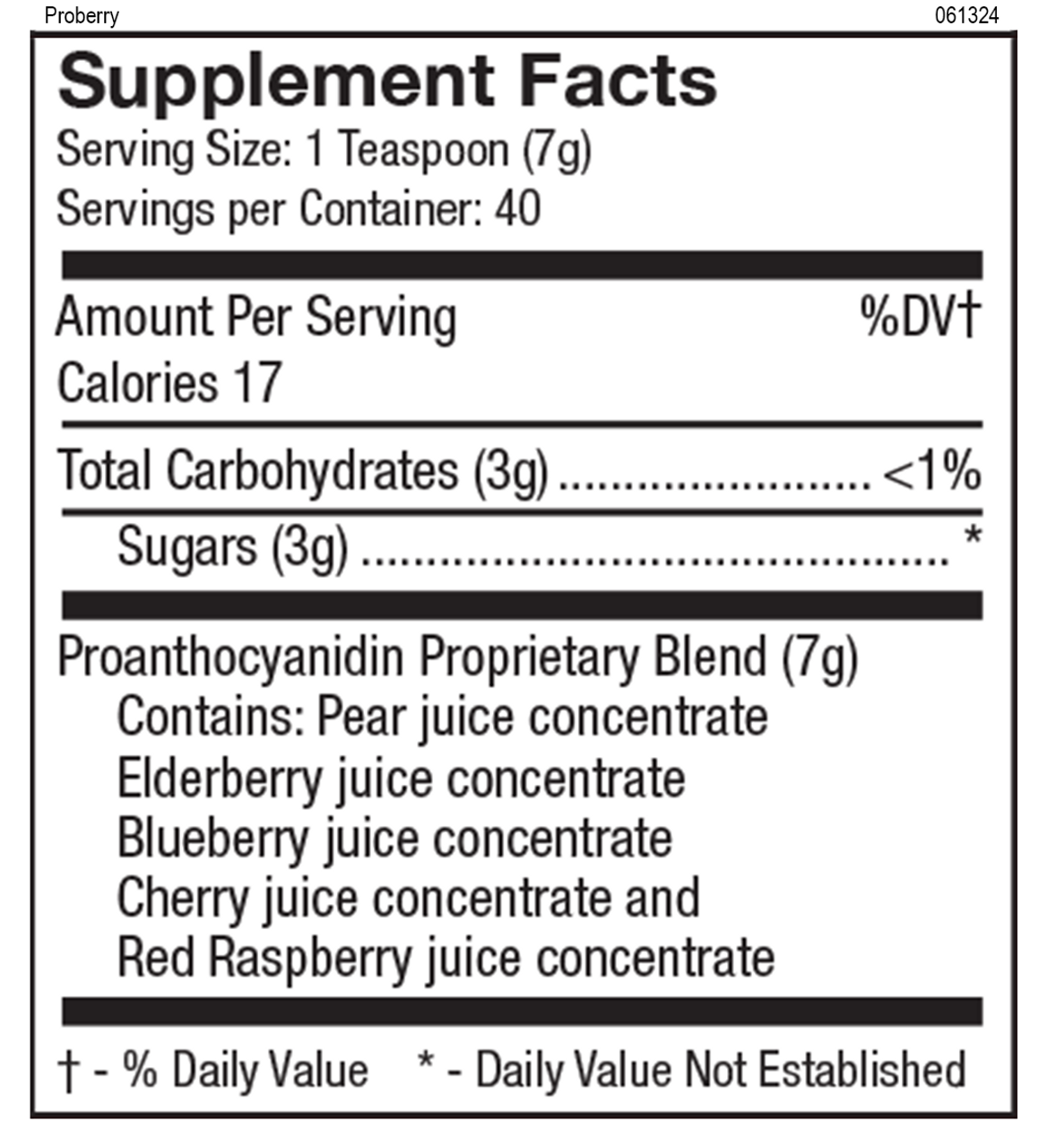 Proberry 3 Liquid 236 ml