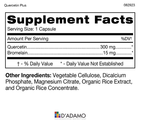 Quercetin Plus 90 Veggie Caps