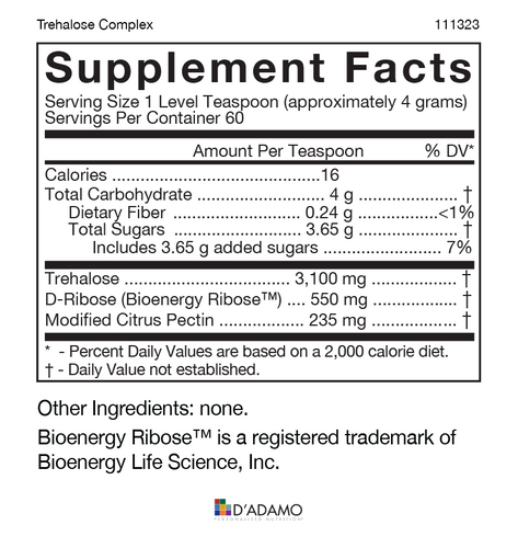 Trehalose Complex Powder 240 g