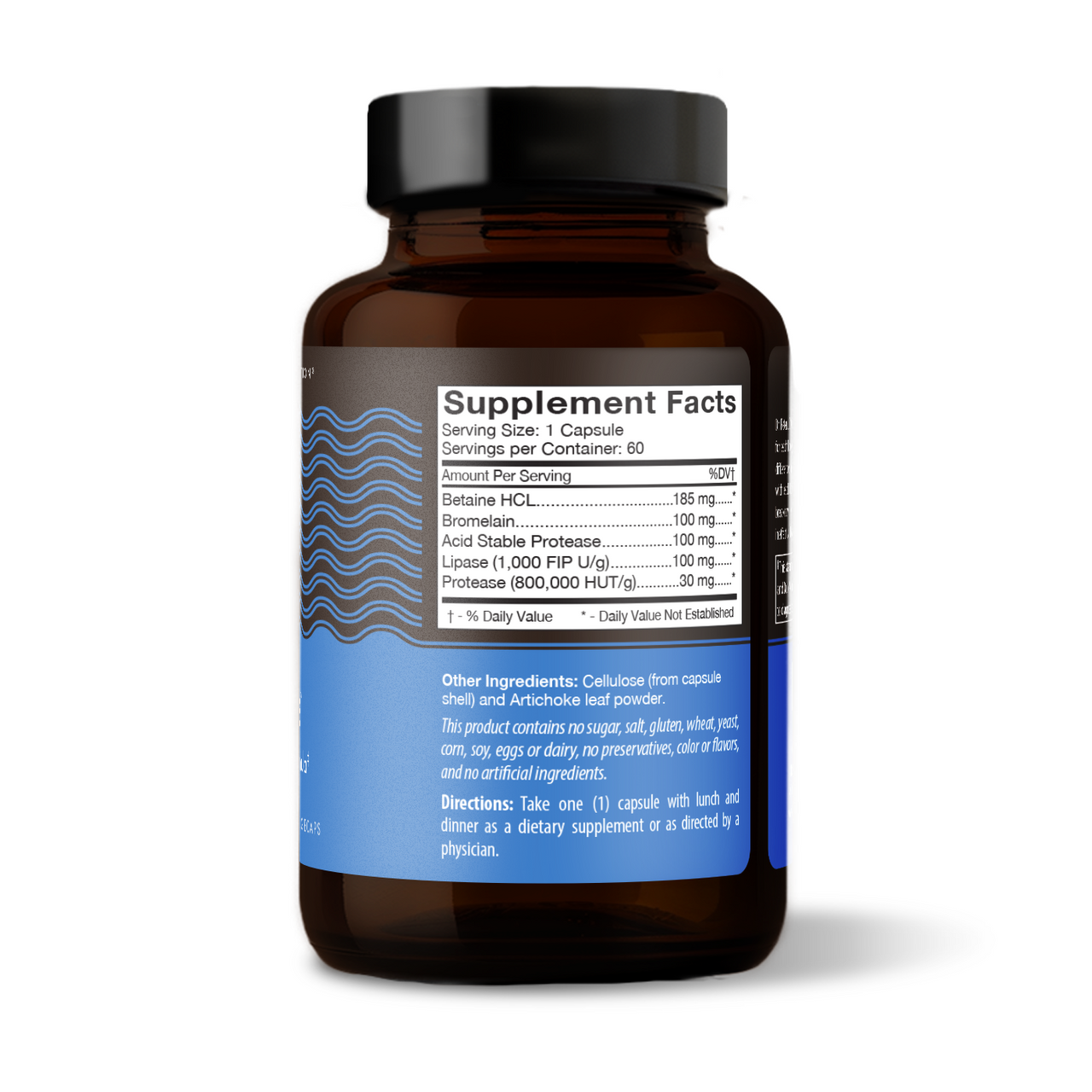 TypeZyme - Digestive Enzyme (Blood Group A) 60 Vegetarian Capsules