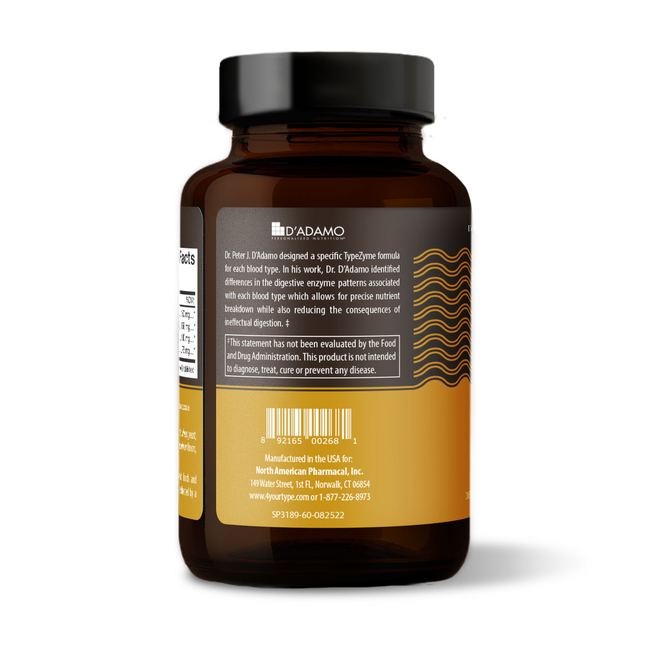 Typezyme - Digestive Enzyme (Blood Group B) (60 Vegetarian Capsules)