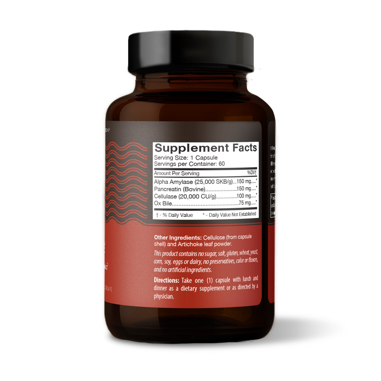 TypeZyme - Digestive Enzyme (Blood Group O) (60 Vegetarian Capsules)