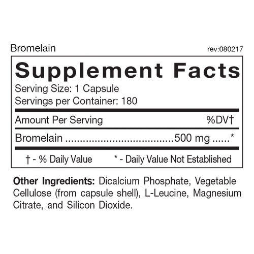 Bromelain 180 Veggiecaps