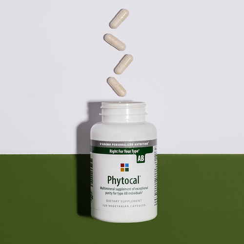 Phytocal - Multimineral (Blood Type AB) 120 Veggiecaps