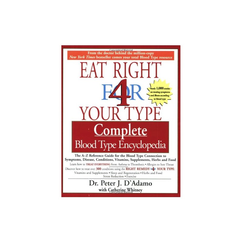 Complete Blood Type Encyclopedia R4YT